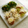 puniＫ's cooksnap of when they made *うずらとちくわのお花*.