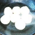 GSDsubaru's cooksnap of when they made 茹でて更にヘルシーなもちもちおから餅.