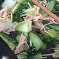 クック8S09BZ☆'s cooksnap of when they made シャキシャキ！ちんげん菜と舞茸炒め.