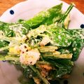 杏子姫's cooksnap of when they made サラダほうれん草とツナと玉子のサラダ.