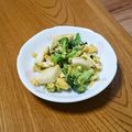 msft5632's cooksnap of when they made 簡単！満腹！ブロッコリーと蒲鉾の卵炒め.