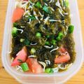 Nekozame's cooksnap of when they made もずくトマトサラダ.