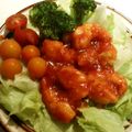 てつにゃあ's cooksnap of when they made 定番 海老チリ.