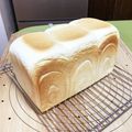 ☆あいちゃん's cooksnap of when they made ☆生クリーム食パン（パネトーネマザー使用）☆.