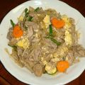 みくの＆まあや's cooksnap of when they made 春雨入り☆　もやしと豚の炒めもの.