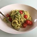 おり子's cooksnap of when they made アボカドの和風冷製パスタ.