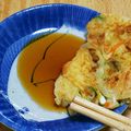 YUMI's cooksnap of when they made 残り物で☆素麺チヂミ.