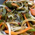 DancerRei's cooksnap of when they made 子供向け！野菜たっぷり小アジの南蛮漬け.
