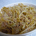 K/S's cooksnap of when they made ひき肉ともやし炒め.