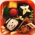 はちぽこ's cooksnap of when they made 忍者おにぎり弁当☆.