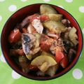 wertheim's cooksnap of when they made ごろごろ！鶏とズッキーニの簡単丼.