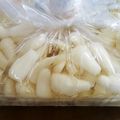 kojyu's cooksnap of when they made らっきょう漬け.