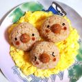 うさうさぴよまる's cooksnap of when they made 簡単デコ☆ふわふわ卵のオープンオムライス.