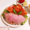 か＊め's cooksnap of when they made 誰でも簡単!!可愛い☆ちらし寿司ケーキ♪.