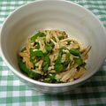 まりんごっこ's cooksnap of when they made 大葉にんにく醤油でピーマンとえのきの炒め.