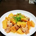 おにぎり99's cooksnap of when they made 鶏とたけのこの青じそドレッシング炒め煮.