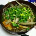季節外れ's cooksnap of when they made ごぼうともやしのごま油香るピリ辛スープ♪.