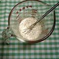 まりんごっこ's cooksnap of when they made 簡単☆牛乳ごまドレッシング☆.