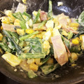ひーーーーちゃん☆'s cooksnap of when they made ほうれん草とハムのマヨ卵あえ♪.