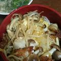 クックLJ2W4Q☆'s cooksnap of when they made ひとりランチ☆豚もやし炒め丼.