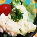 たまさぶろうの部屋's cooksnap of when they made 黒胡麻たっぷり☆わさびマヨのポテトサラダ.