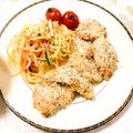 nonkapi's cooksnap of when they made 鶏のみそマヨ、チーズパン粉焼き.