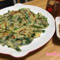 xrymamax's cooksnap of when they made 簡単ニラチヂミ( ´艸｀).