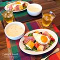 古川ママ's cooksnap of when they made パンサラダで朝ごはん.