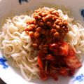 とこやんやん's cooksnap of when they made ランチに♪キムマヨ納豆うどん！.