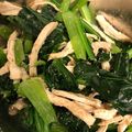 フライングトースター's cooksnap of when they made ゴマたっぷり！笹身と小松菜のごま和え.