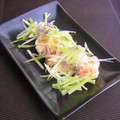 ひさかた's cooksnap of when they made ささみの梅酢香菜和え.