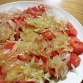 ハンサムマザー♡'s cooksnap of when they made スライストマト＆玉ねぎサラダ♪.