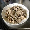 あこーーたん's cooksnap of when they made 豚バラ肉ネギ塩ダレ炒め丼.
