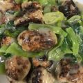 大阪のちゃーちゃん's cooksnap of when they made キヌア入り鶏団子とチンゲン菜のクリーム煮.