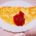 xxahiruxx's cooksnap of when they made 簡単ふわふわ牛乳不要な豆腐チーズオムレツ.