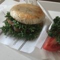 ゆみクローバー's cooksnap of when they made 簡単☆焼き肉ライスバーガー.