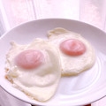 AmyOno's cooksnap of when they made 100円以下料理！#22 めだまやき.