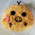MgMg＆T's cooksnap of when they made ふわふわもこもこ☆キイロイトリ立体ケーキ.