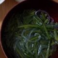 ルルルるか☆'s cooksnap of when they made ほうれん草の茎の春雨スープ.