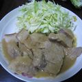 あっけみん's cooksnap of when they made みそぶたしょうがやき。.