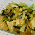 Ｍぱん's cooksnap of when they made ちんげん菜と厚揚豆腐の和風炒め.