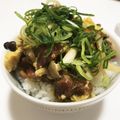 もとのもと's cooksnap of when they made やきとり缶で簡単どんぶり.
