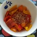 カバゴン's cooksnap of when they made やみつきになるパプリカのおかか和え.