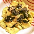 モケ缶's cooksnap of when they made 麺つゆのみ！和風な胡麻アボカド.