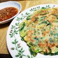 タートル７'s cooksnap of when they made 桜海老とニラのチヂミ❀簡単韓国料理♪.