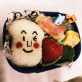 ＊HiRooo＊'s cooksnap of when they made しょくぱんまん キャラ弁.