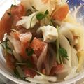 クッキキますたろう's cooksnap of when they made サーモンマリネ★.