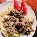 幸っちん's cooksnap of when they made ☆豚こま簡単！柔らか生姜焼き☆.