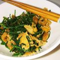 ごんキッチン's cooksnap of when they made 【簡単】調味料2つだけ♡セリと油揚げ炒め.