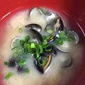 大阪のちゃーちゃん's cooksnap of when they made しじみの味噌汁.